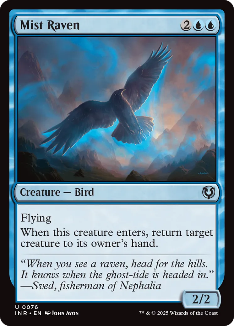 Corbeau des brumes — Innistrad Remastered — Magic: The Gathering