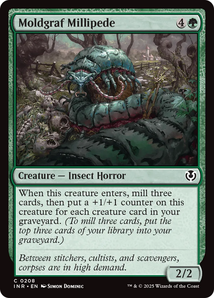 Moldgraf Millipede — Innistrad Remastered — Magic: The Gathering