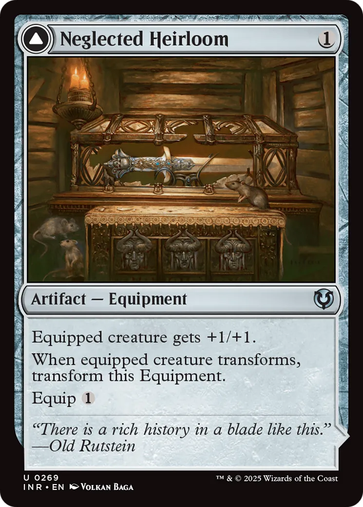 Neglected Heirloom // Ashmouth Blade — Innistrad Remastered — Magic: The Gathering