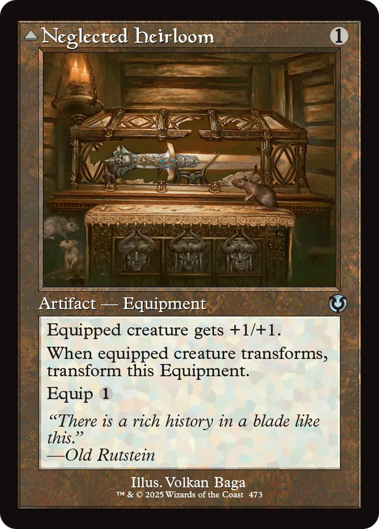 Neglected Heirloom // Ashmouth Blade — Innistrad Remastered — Magic: The Gathering
