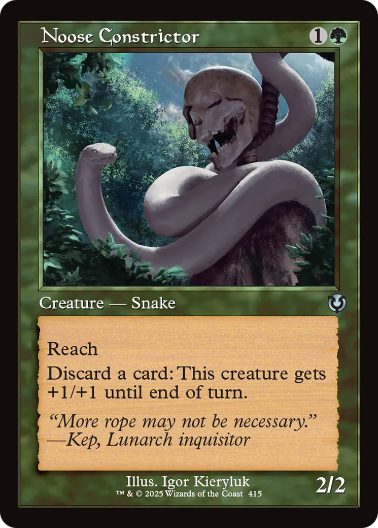 Constricteur de potence — Innistrad Remastered — Magic: The Gathering