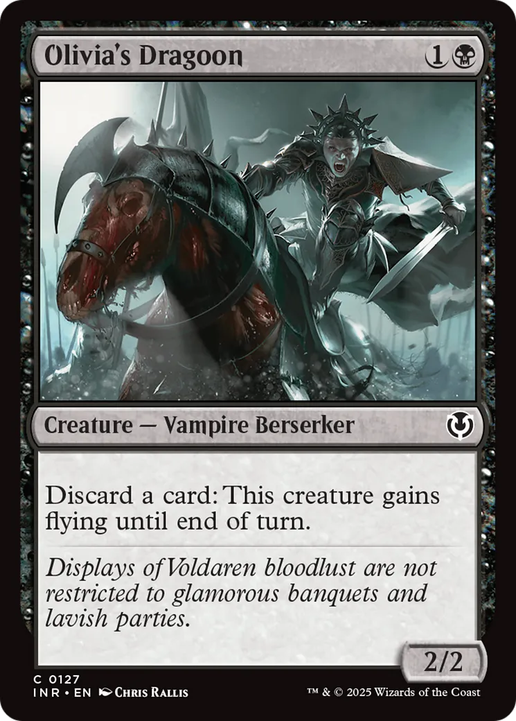 Olivia's Dragoon — Innistrad Remastered — Magic: The Gathering