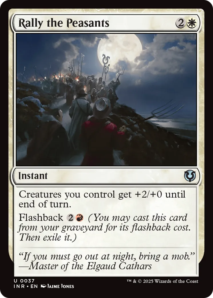 Rally the Peasants — Innistrad Remastered — Magic: The Gathering