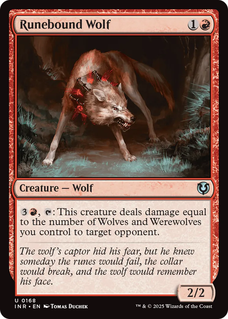 Loup entraverune — Innistrad Remastered — Magic: The Gathering