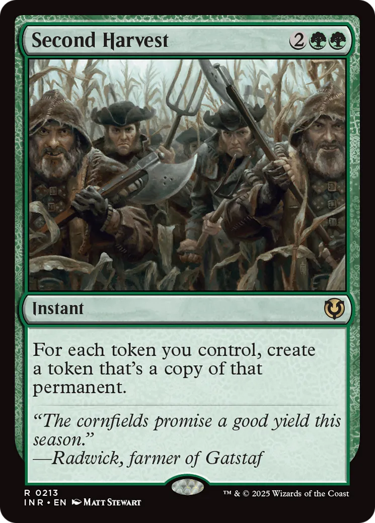 Second Harvest — Innistrad Remastered — Magic: The Gathering