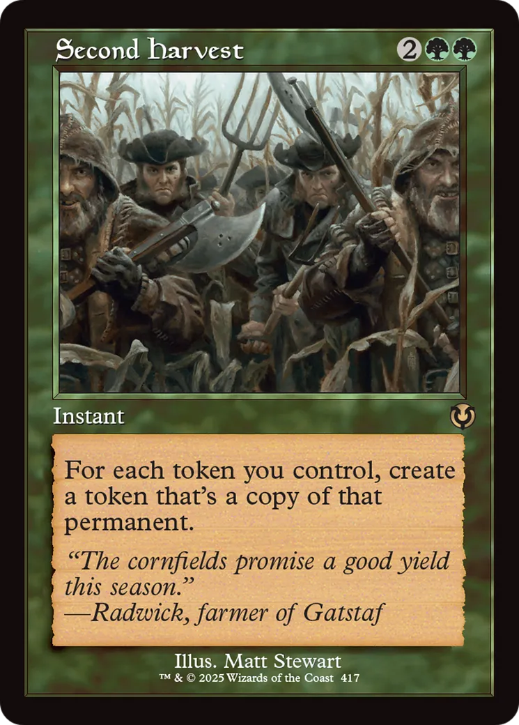 Second Harvest — Innistrad Remastered — Magic: The Gathering