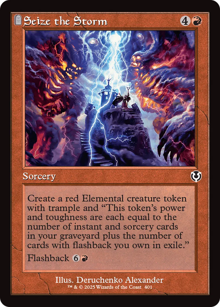 S'emparer de la tempête — Innistrad Remastered — Magic: The Gathering