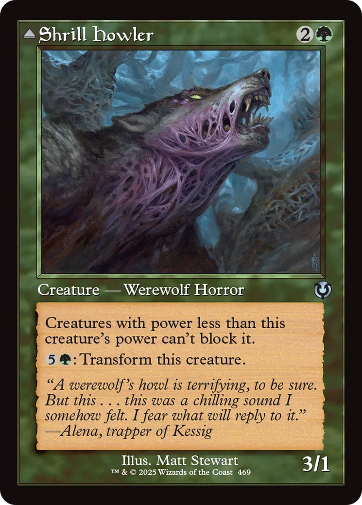Shrill Howler // Howling Chorus — Innistrad Remastered — Magic: The Gathering
