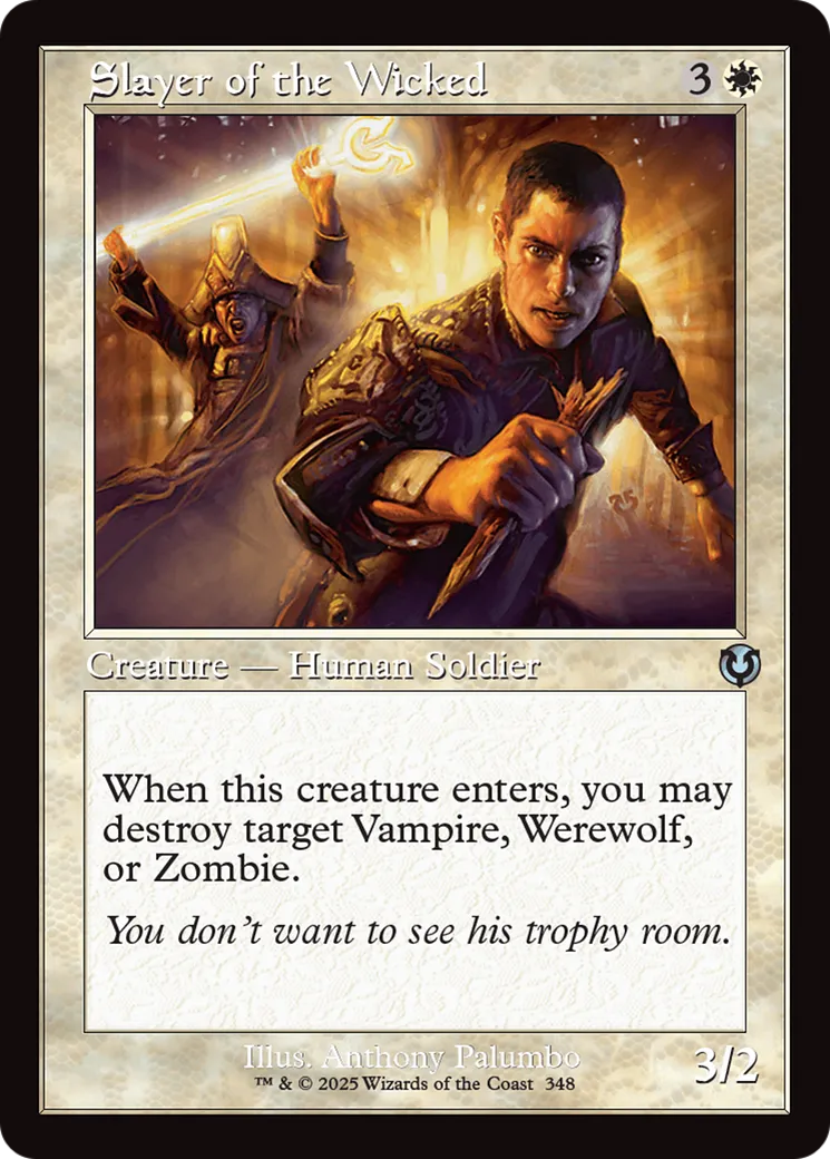 Slayer of the Wicked from Innistrad Remastered - Magic: The Gathering