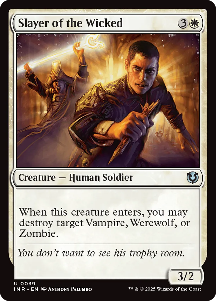 Tueur de malfaisants — Innistrad Remastered — Magic: The Gathering