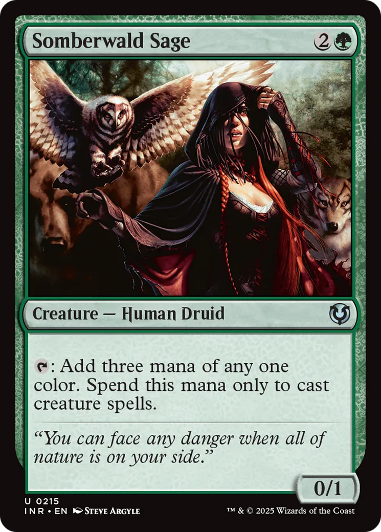 Somberwald Sage — Innistrad Remastered — Magic: The Gathering