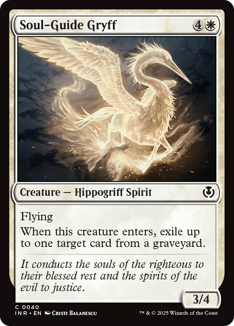 Soul-Guide Gryff — Innistrad Remastered — Magic: The Gathering