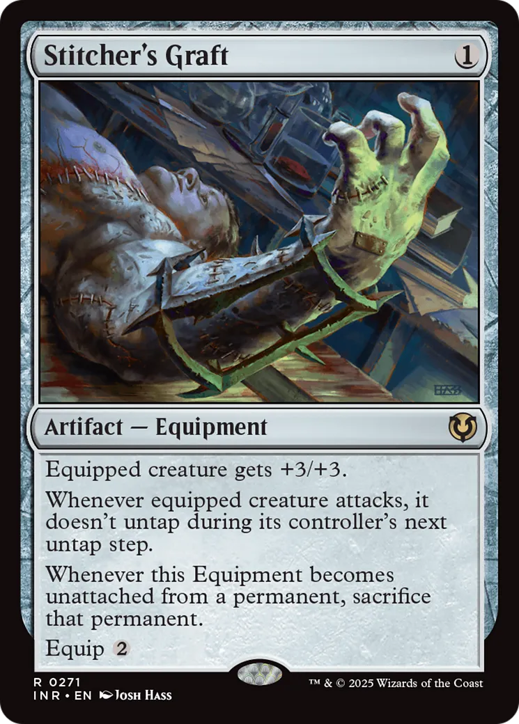 Stitcher's Graft — Innistrad Remastered — Magic: The Gathering