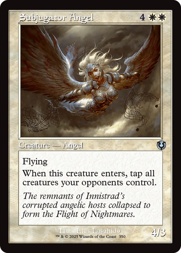 Subjugator Angel — Innistrad Remastered — Magic: The Gathering