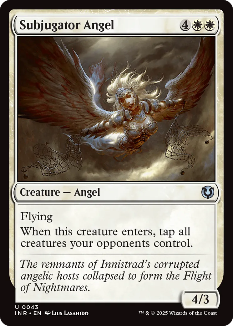 Subjugator Angel — Innistrad Remastered — Magic: The Gathering