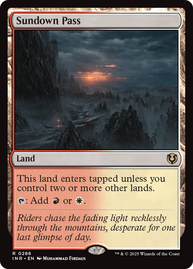 Sundown Pass — Innistrad Remastered — Magic: The Gathering