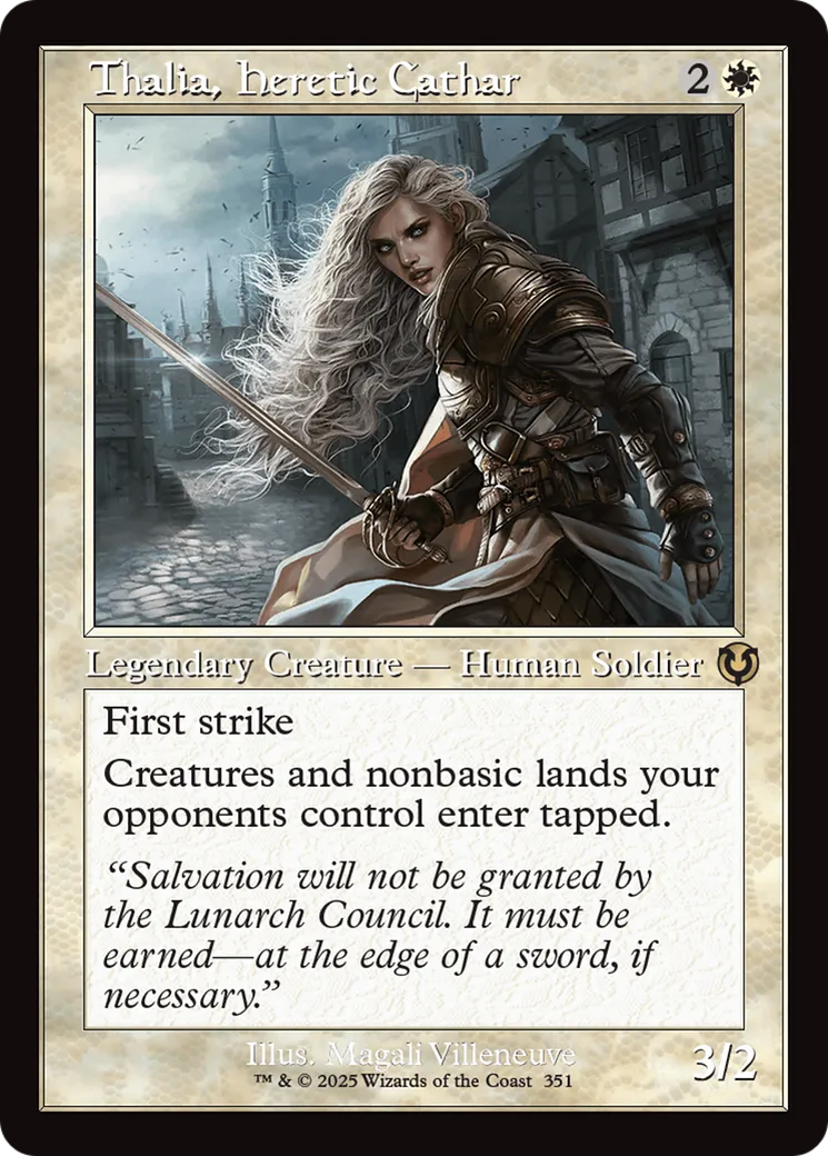 Thalia, cathare hérétique — Innistrad Remastered — Magic: The Gathering
