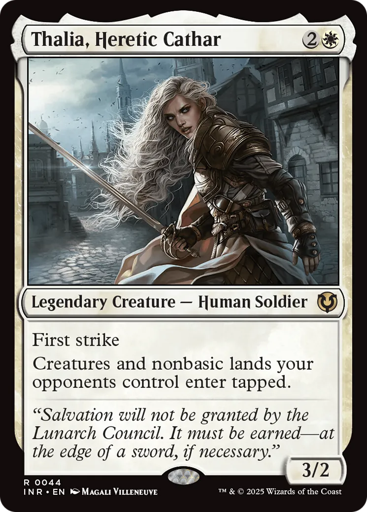 Thalia, cathare hérétique — Innistrad Remastered — Magic: The Gathering