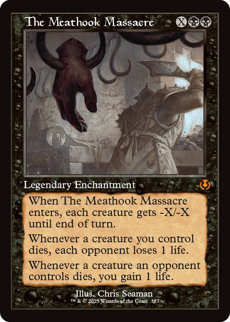 Le massacre au croc de boucher — Innistrad Remastered — Magic: The Gathering