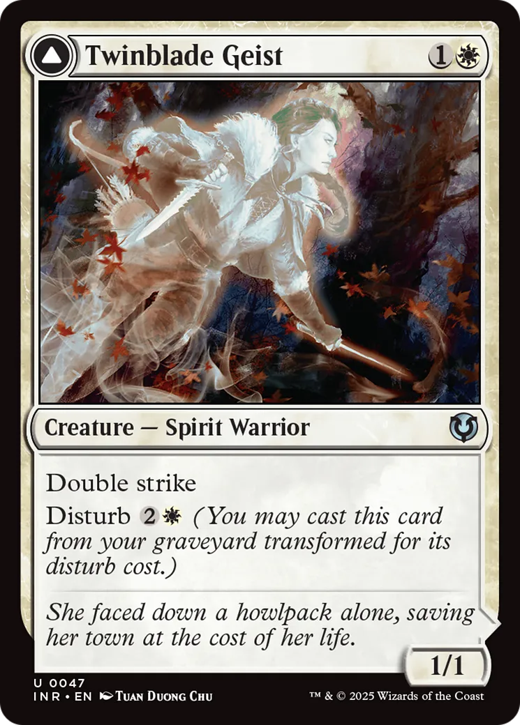 Geist jumelame // Invocation jumelame — Innistrad Remastered — Magic: The Gathering