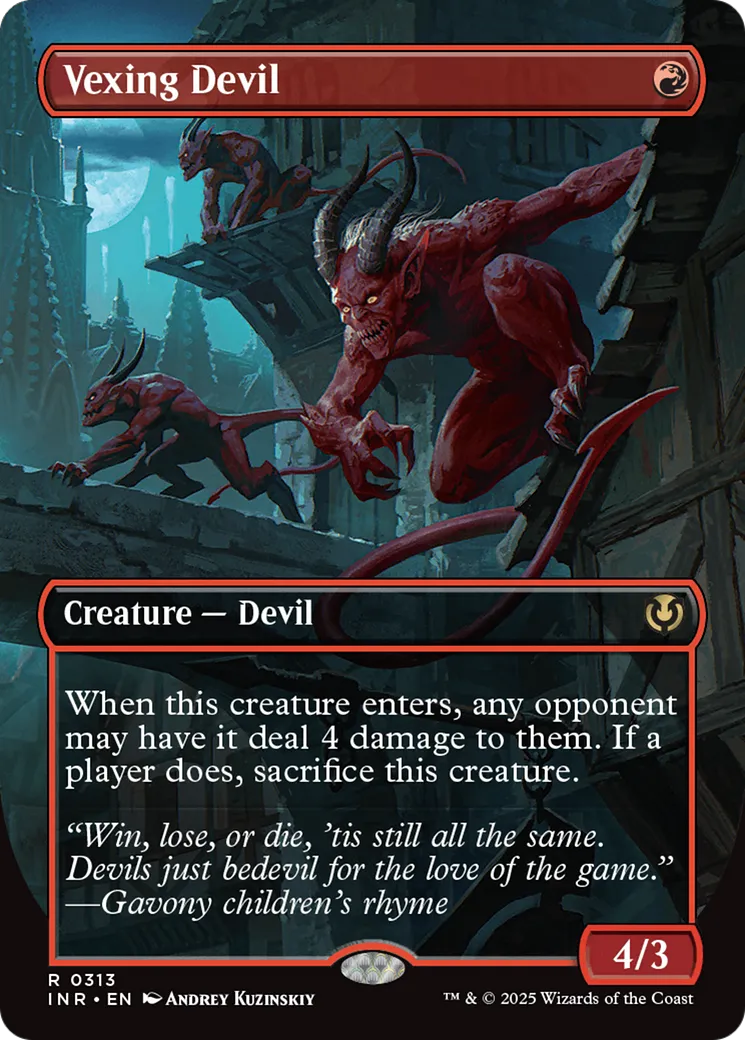 Diable vexatoire — Innistrad Remastered — Magic: The Gathering