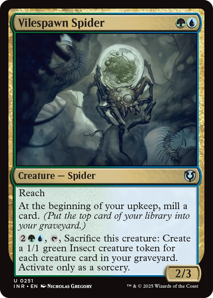 Vilespawn Spider — Innistrad Remastered — Magic: The Gathering