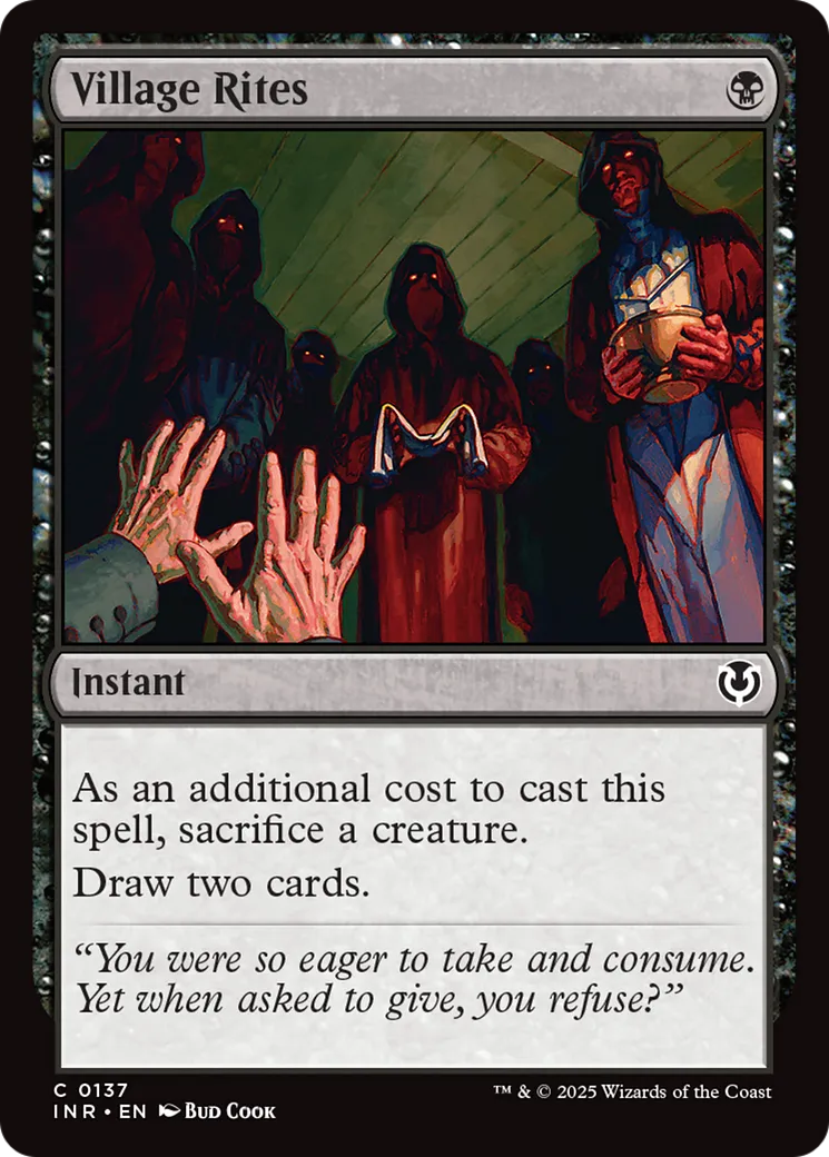 Village Rites — Innistrad Remastered — Magic: The Gathering