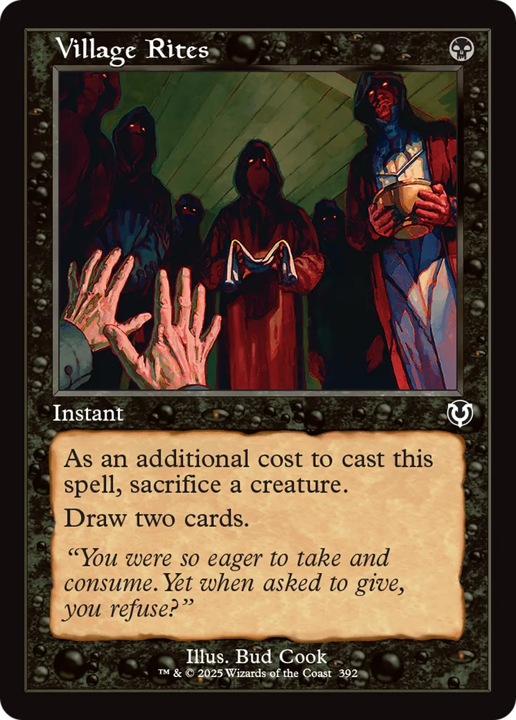 Village Rites — Innistrad Remastered — Magic: The Gathering