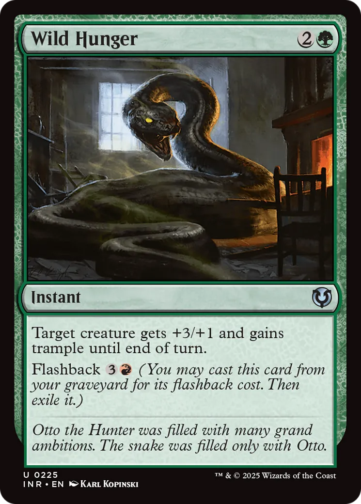 Faim sauvage — Innistrad Remastered — Magic: The Gathering
