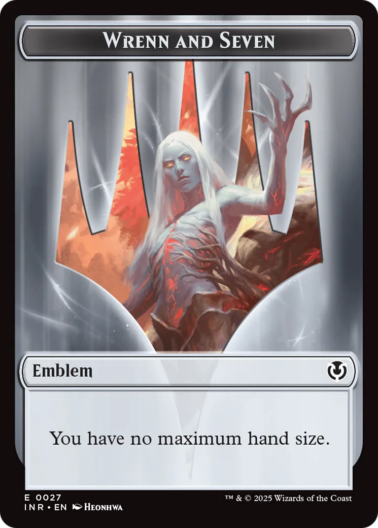 Wrenn and Seven Emblem — Innistrad Remastered — Magic: The Gathering