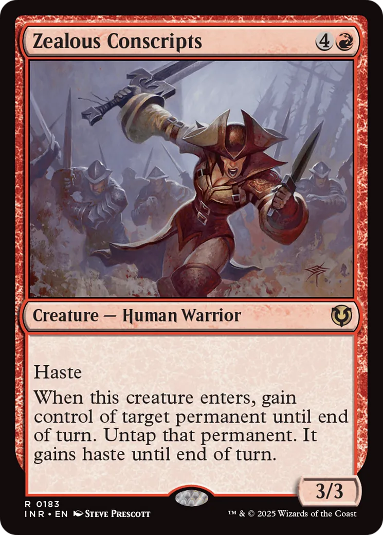 Conscrits zélés — Innistrad Remastered — Magic: The Gathering