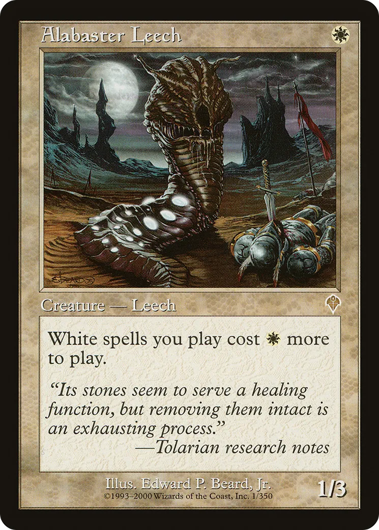 Sangsue d'albâtre — Invasion — Magic: The Gathering