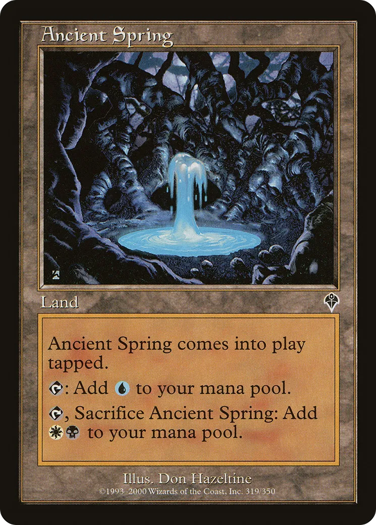 Ancienne source — Invasion — Magic: The Gathering