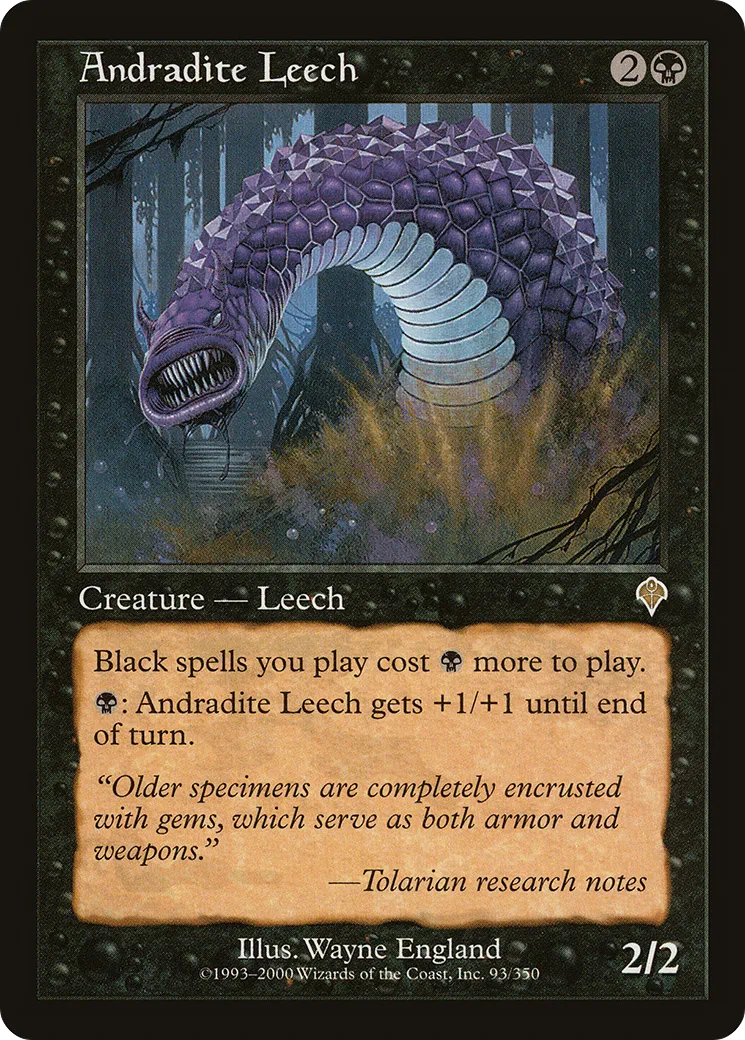 Sangsue d'andradite — Invasion — Magic: The Gathering