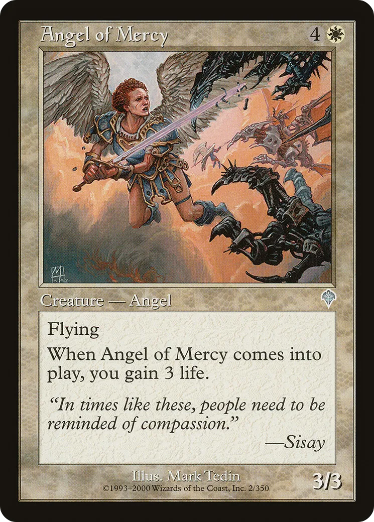 Ange de miséricorde — Invasion — Magic: The Gathering