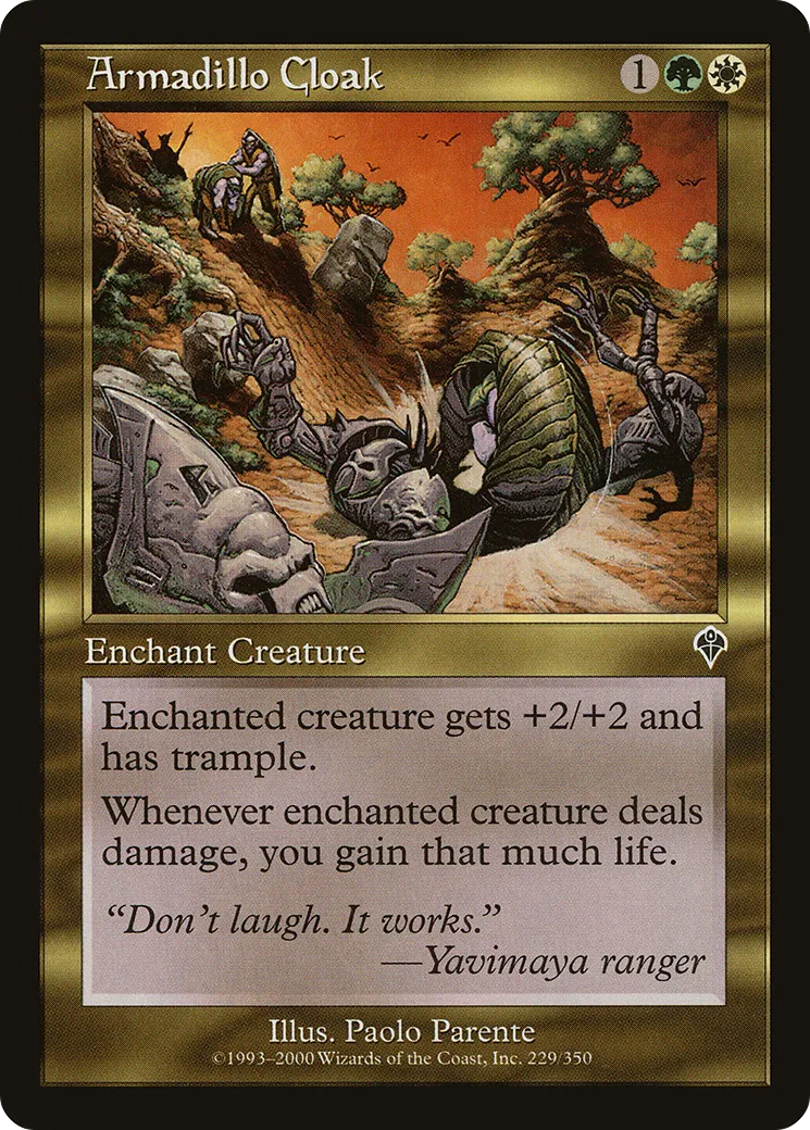 Cape de tatou — Invasion — Magic: The Gathering