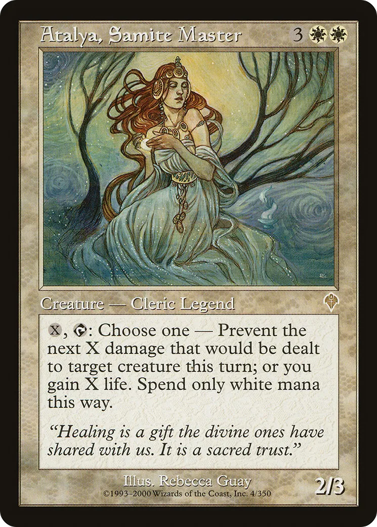 Atalya, Samite Master — Invasion — Magic: The Gathering