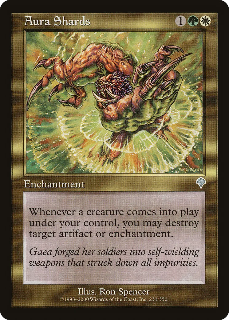 Échardes d'aura — Invasion — Magic: The Gathering