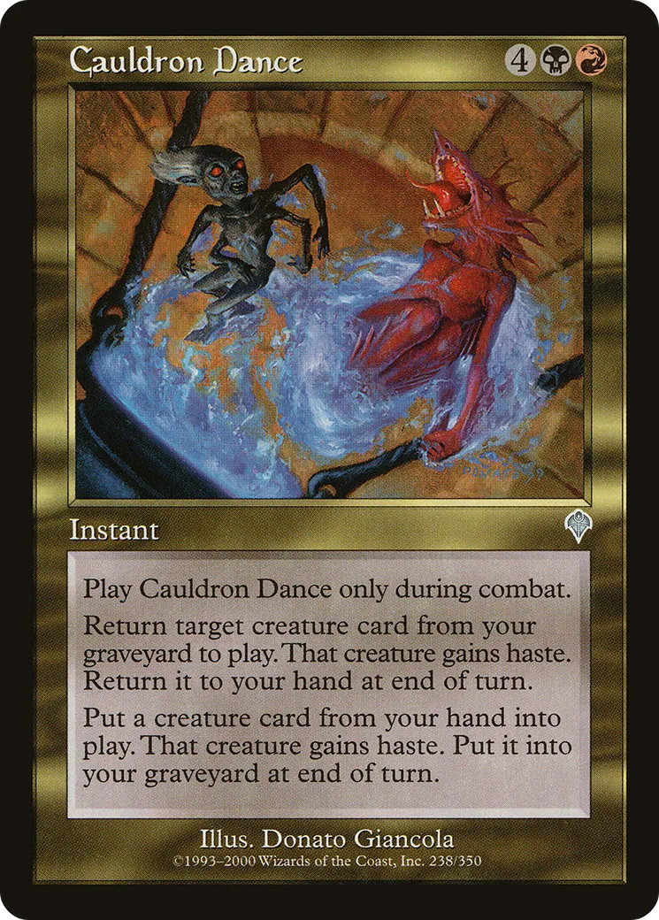 Danse du chaudron — Invasion — Magic: The Gathering