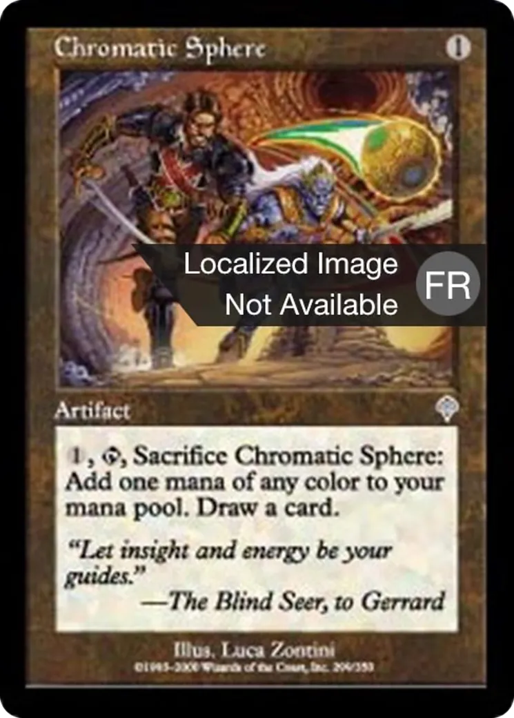 Sphère chromatique — Invasion — Magic: The Gathering