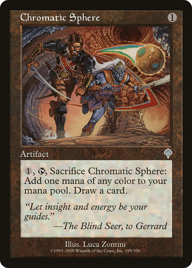 Chromatic Sphere from Invasion - Magic: The Gathering