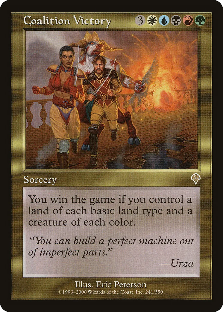 Victoire de la coalition — Invasion — Magic: The Gathering
