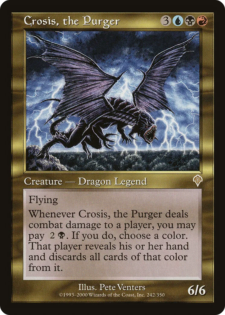 Crosis, the Purger — Invasion — Magic: The Gathering