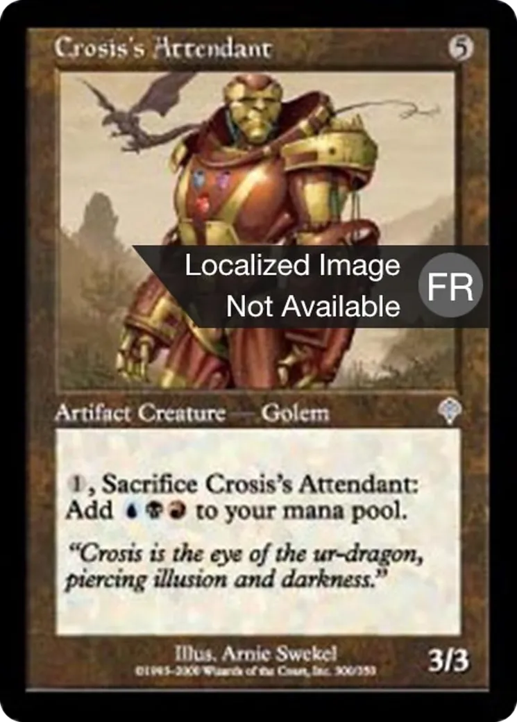 Serviteur de Crosis — Invasion — Magic: The Gathering