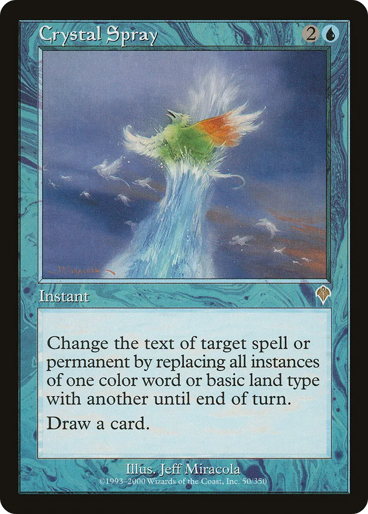 Giclée de cristaux — Invasion — Magic: The Gathering