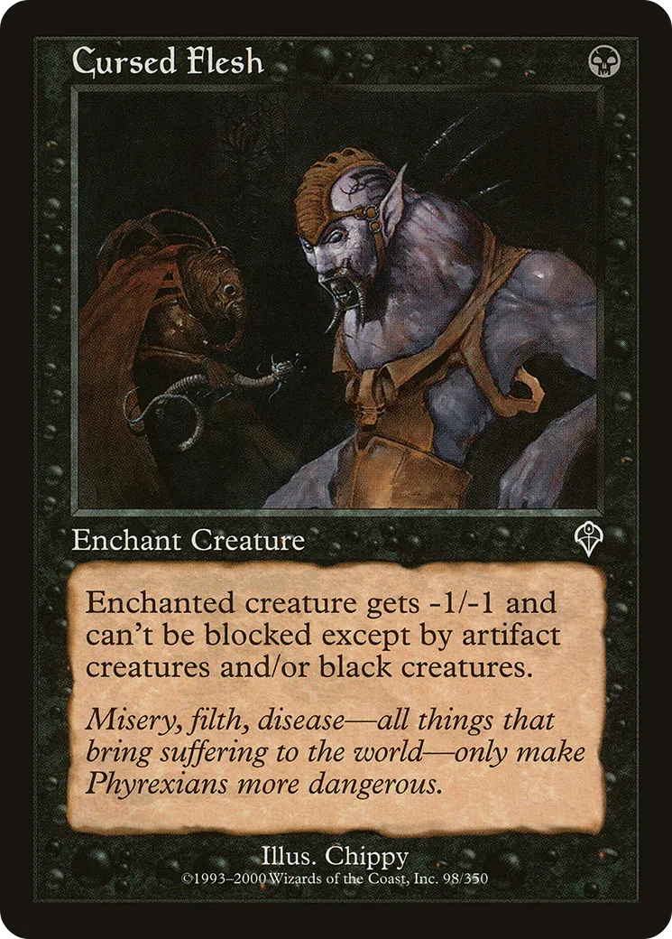 Cursed Flesh — Invasion — Magic: The Gathering