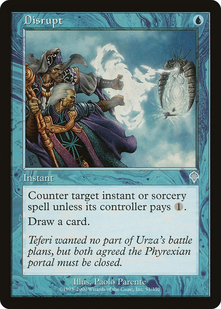 Disrupt — Invasion — Magic: The Gathering
