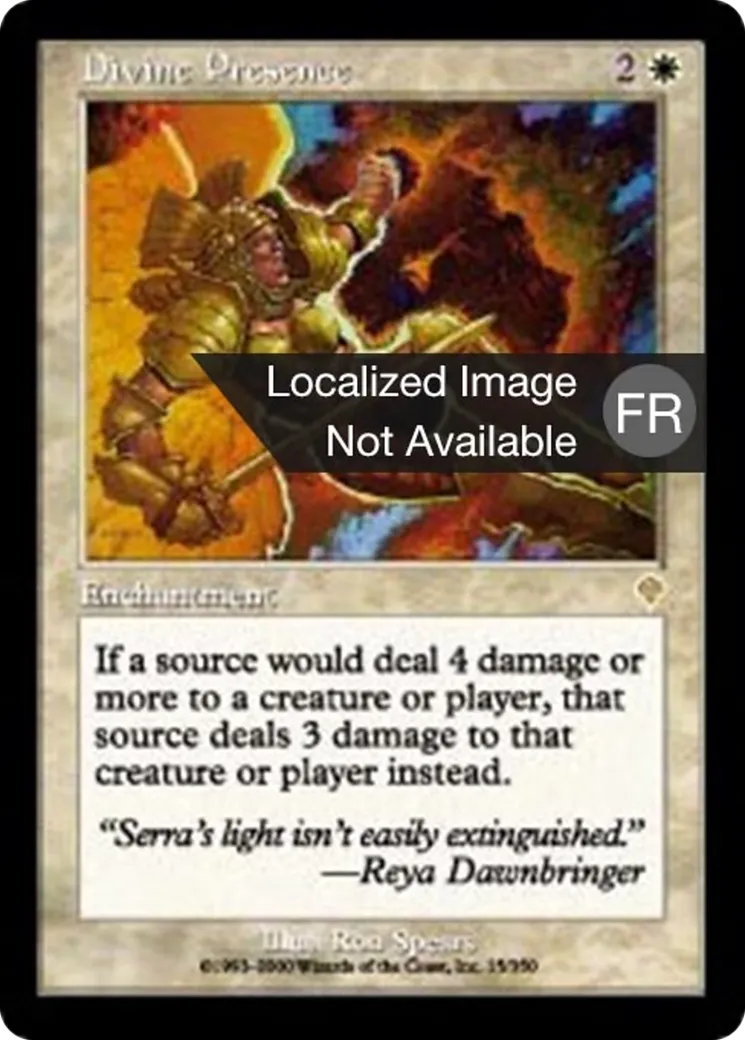 Présence divine — Invasion — Magic: The Gathering