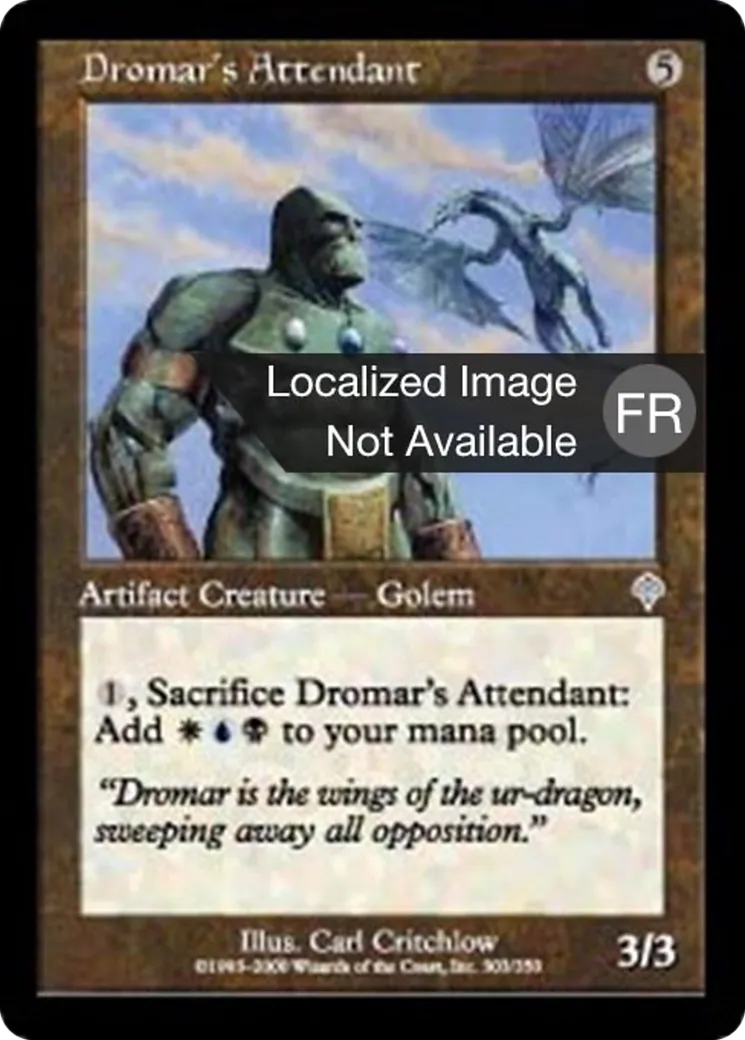 Serviteur de Dromar — Invasion — Magic: The Gathering