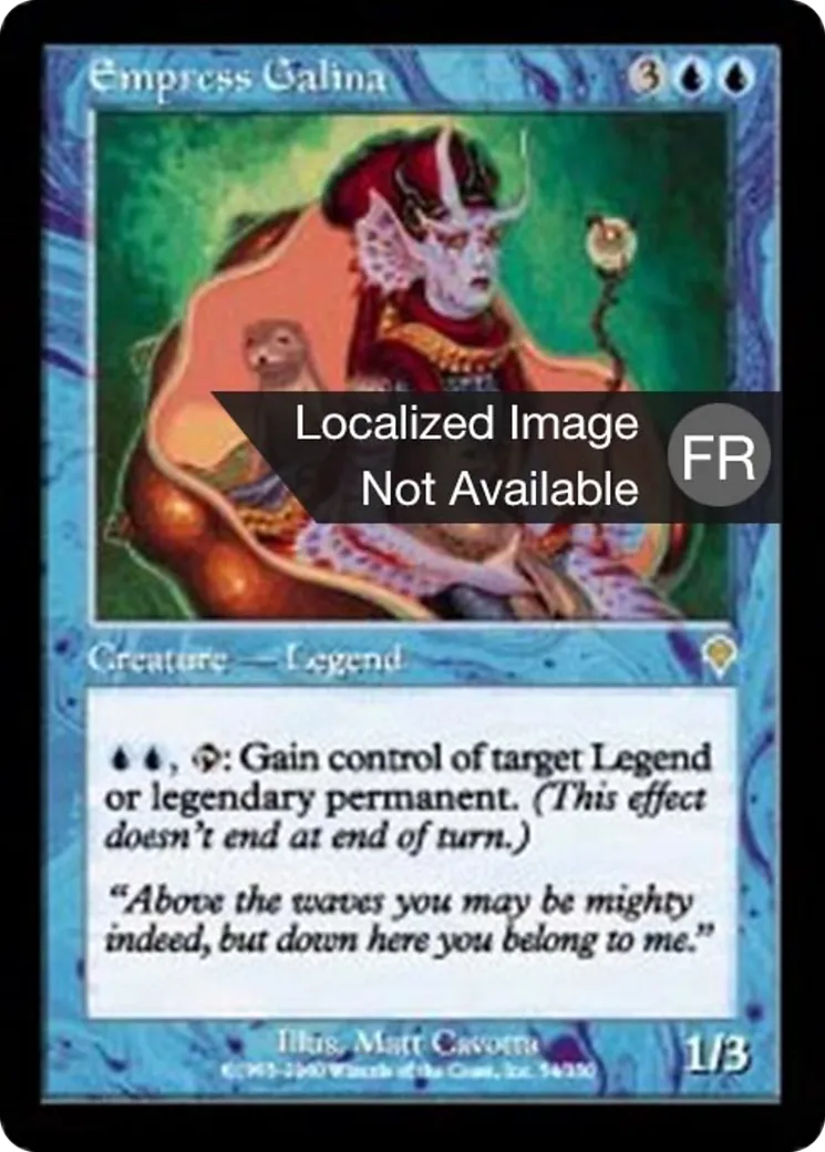 Impératrice Galiva — Invasion — Magic: The Gathering
